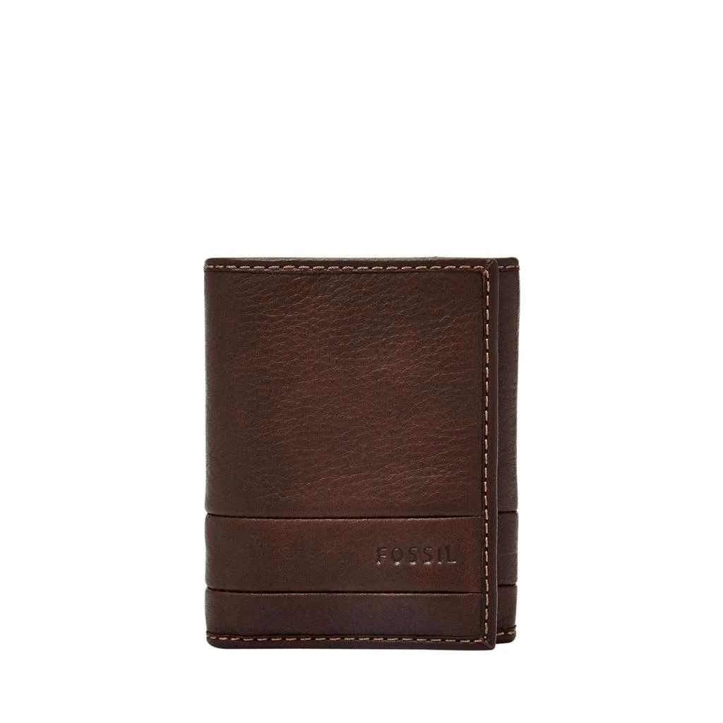 Fossil Men's Lufkin Leather Trifold 1