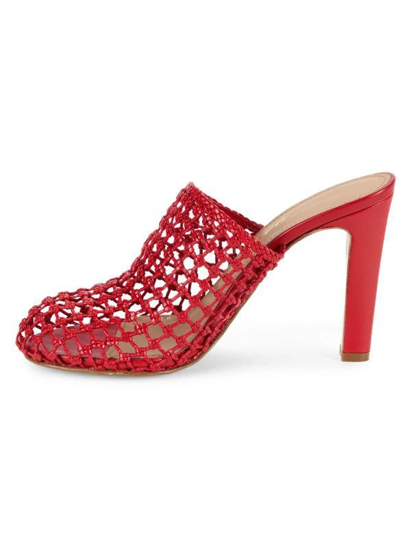 Salvatore Ferragamo Tom Caged Block Heel Leather Mules 4