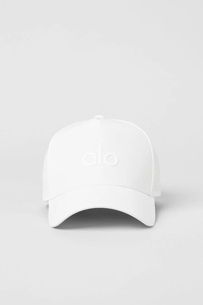 Alo Performance District Trucker Hat - White 3