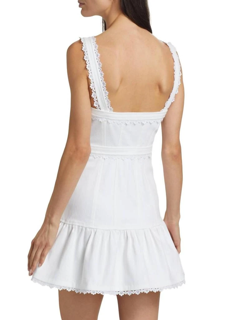 Cinq A Sept - Vineyard Lace Mini Dress Cinq A Sept - Vineyard Lace Mini Dress