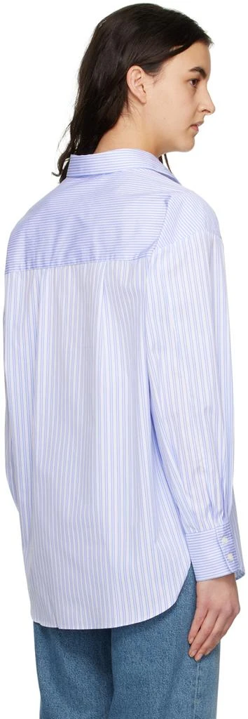 HOUSE OF DAGMAR Blue & White Gina Shirt 3