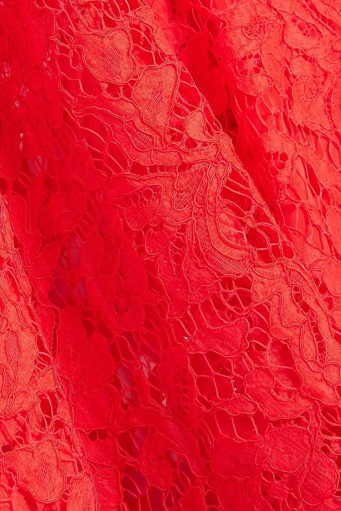 Valentino Corded lace mini dress 4