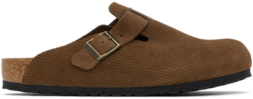Birkenstock Brown Regular Boston Slip-On Loafers 1