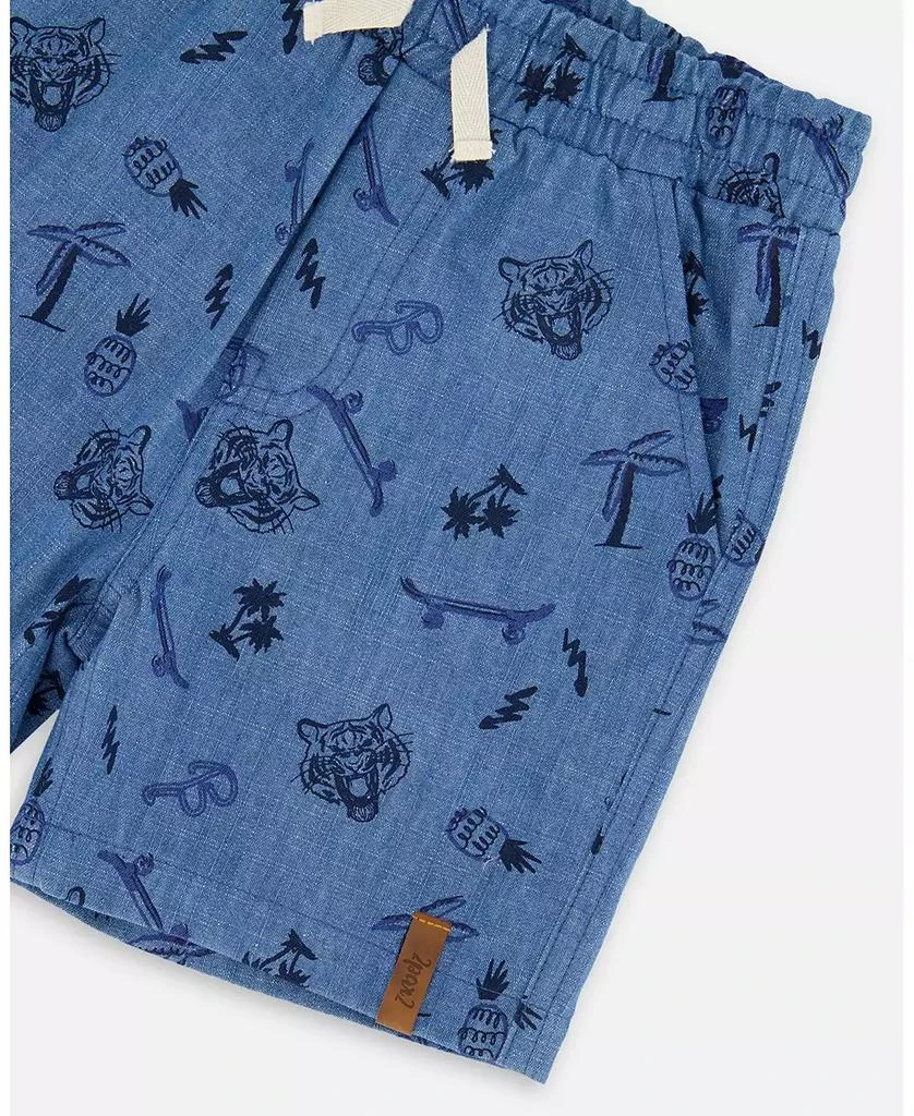Deux par Deux Big Boys Chambray Shorts 4