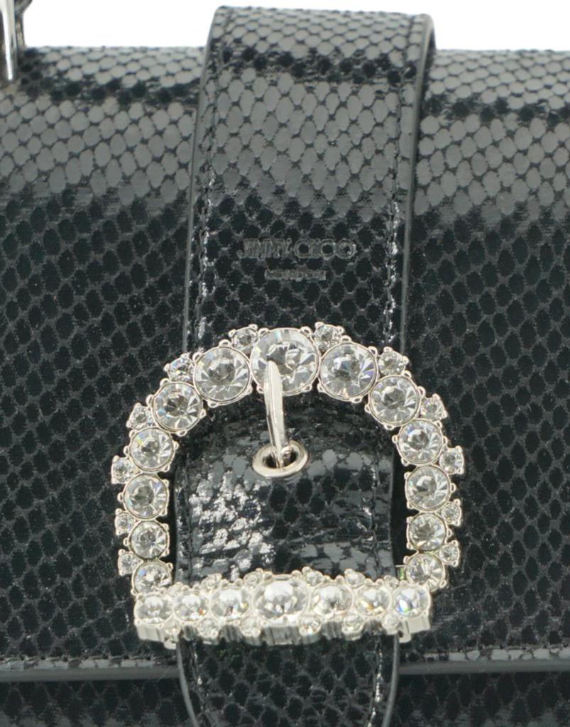 Jimmy Choo Jimmy Choo Black Leather Top Handle Shoulder Bag 4