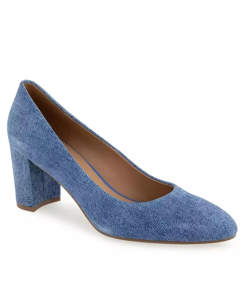 Aerosoles Women's Betsy Almond Toe Pump Heels 1