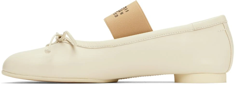 MM6 Off-White Anatomic Ballerina Flats 3