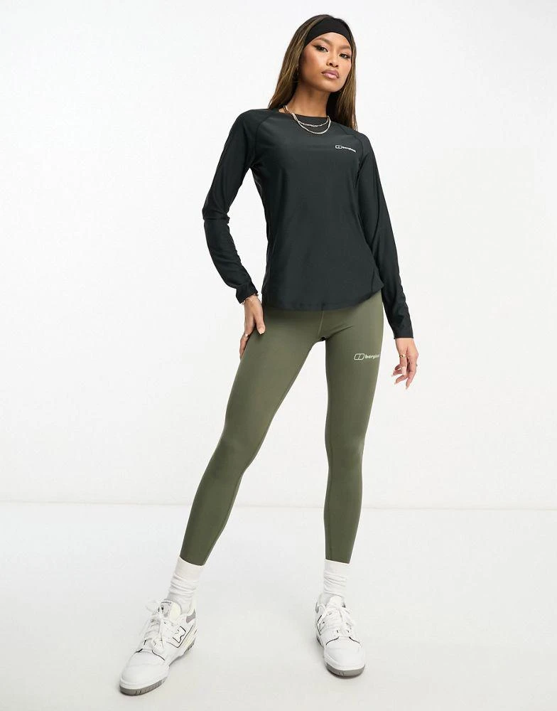 Berghaus Berghaus 24/7 long sleeve t-shirt in black 4