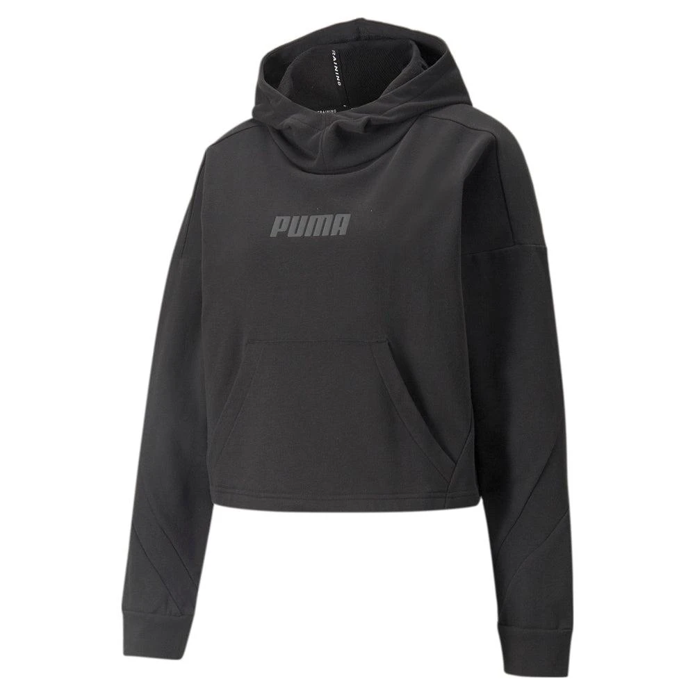Puma Train Logo French Terry Pullover Hoodie 3