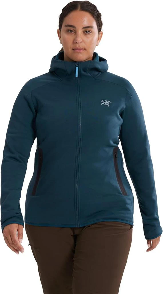 Arc'teryx Arc'teryx Kyanite Womens Hoody | Warm Polartec Stretch Fleece Midweight | Moisture-Wicking Durable Zip Up Hoodies for Women | Midnight Frost, Large