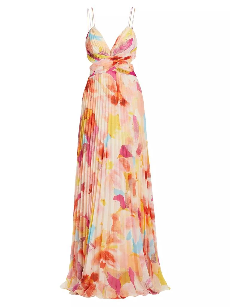 Shop Lisle Floral Pleated Cut-Out Gown on Sale at BeyondStyle  Get 50% Off  Lisle Floral Pleated Cut-Out Gown with Limited-Time Flash Deals, Exclusive  Discounts, and Special Offers. Enjoy Unbeatable Savings on