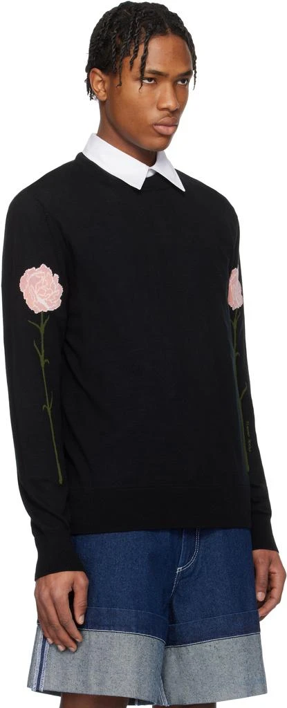 Simone Rocha Black Carnation Sweater 2