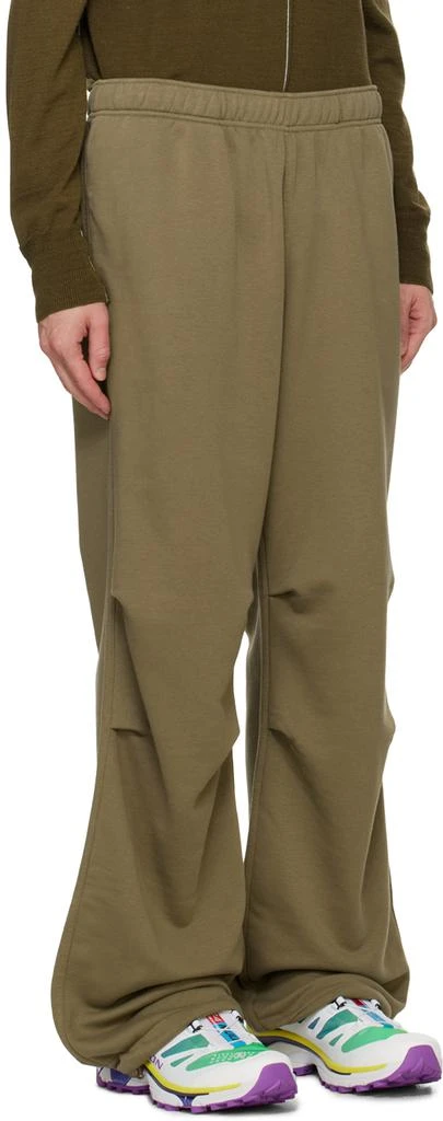 MM6 Green Tucked Sweatpants 2