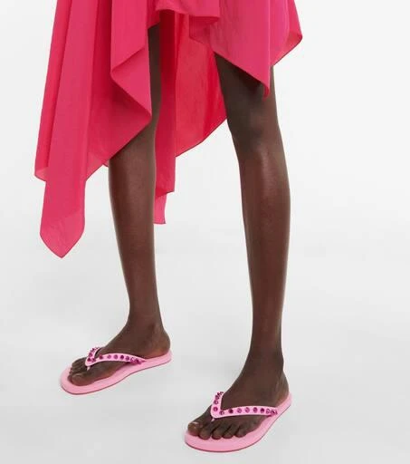 Christian Louboutin Loubi Flip thong sandals 4