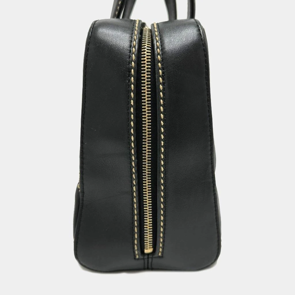 Chanel Chanel Black Cc Mark Vintage Hand Bag 4