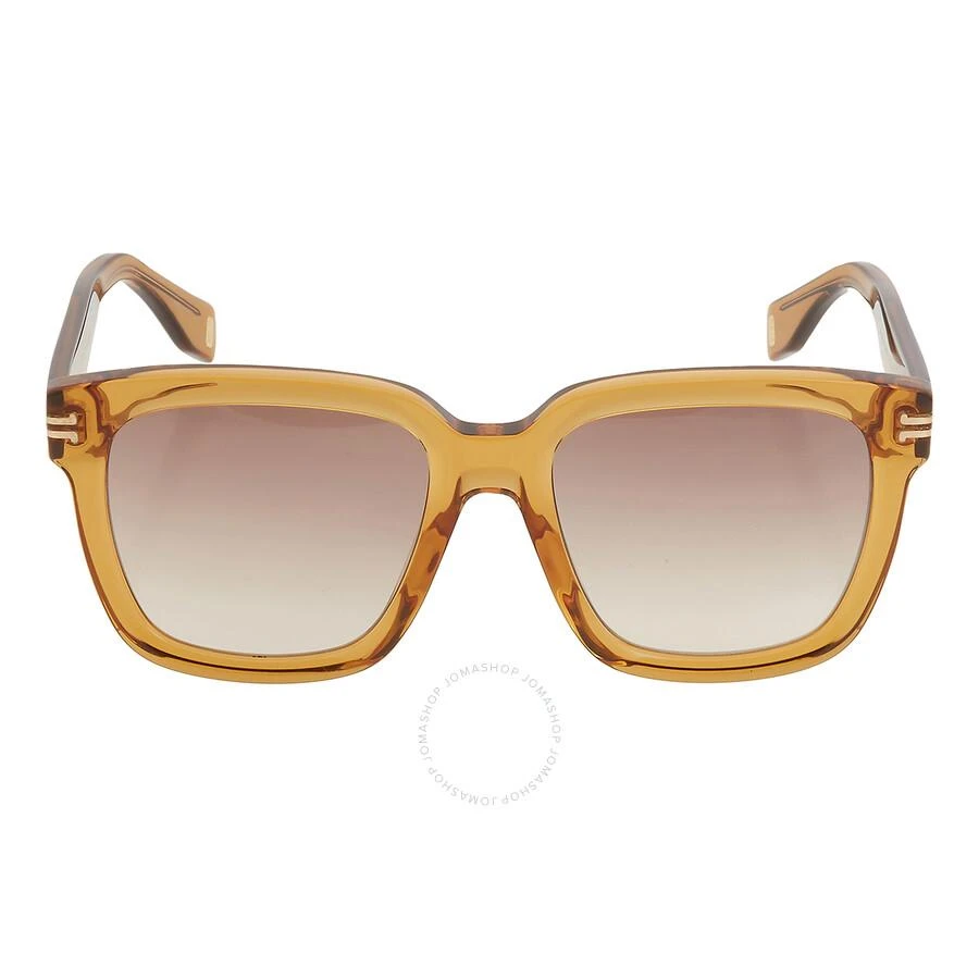 Marc Jacobs Brown Gradient Square Ladies Sunglasses MJ 1035/S 040G/HA 53 1