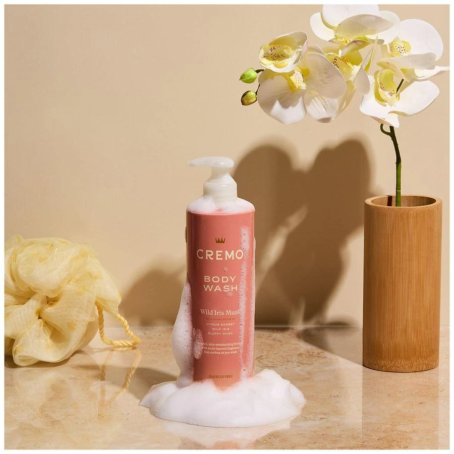 Cremo Moisturizing Body Wash for Women Wild Iris Musk 10