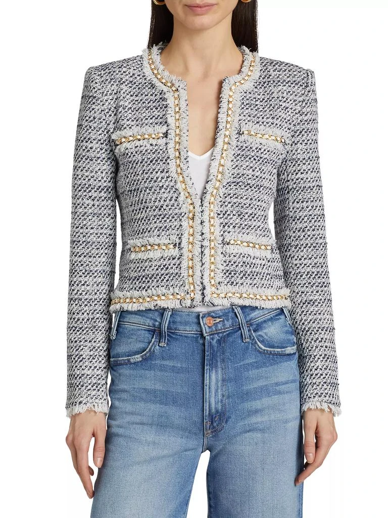 Generation Love Serena Cropped Tweed Jacket 3