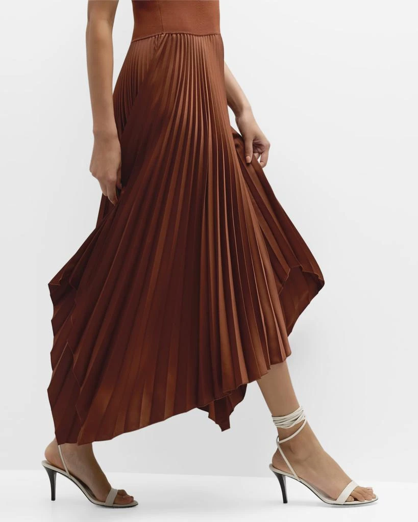 Joseph Dera Pleated Handkerchief Maxi Dress 7