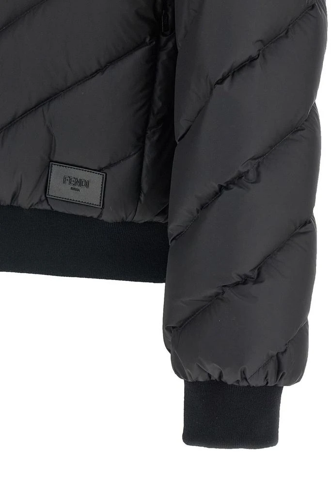 Fendi Fendi Quilted Hooded Reversible Down Jacket 5