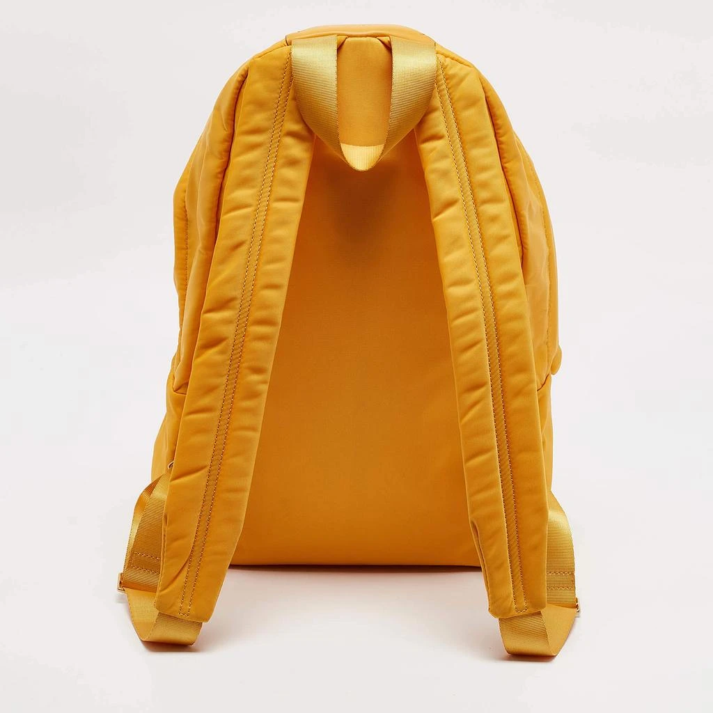 Anya Hindmarch Anya Hindmarch Mustard Nylon Smiley Backpack 4