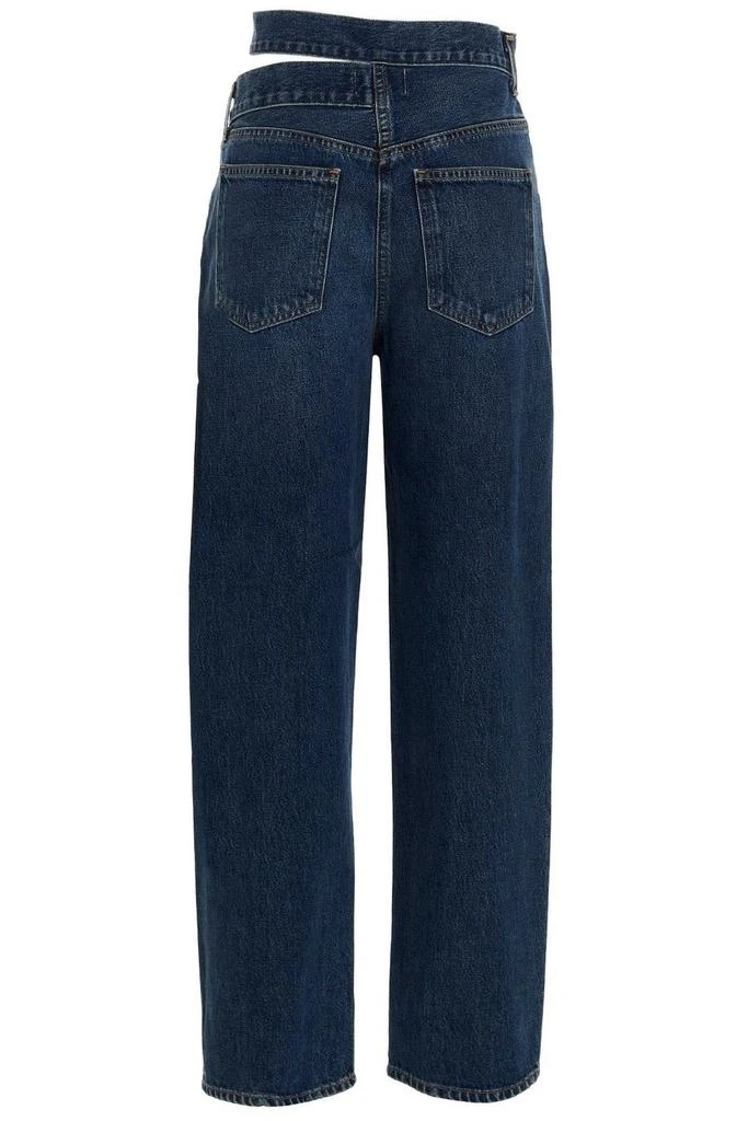 AGOLDE AGOLDE Cut-Out Straight Leg Jeans 2