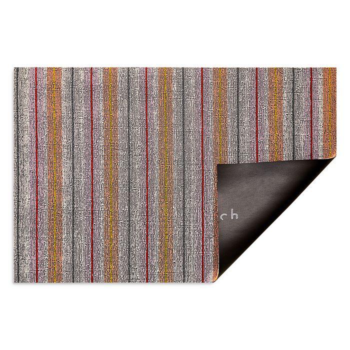 Chilewich Ribbon Stripe Shag Floor Mat, 36" x 60"