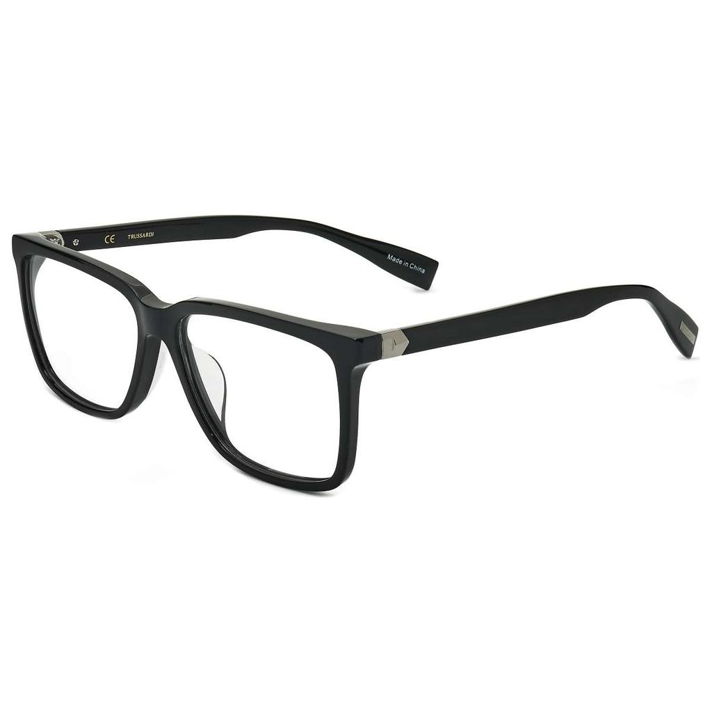 TRUSSARDI Trussardi Unisex Black Square Opticals