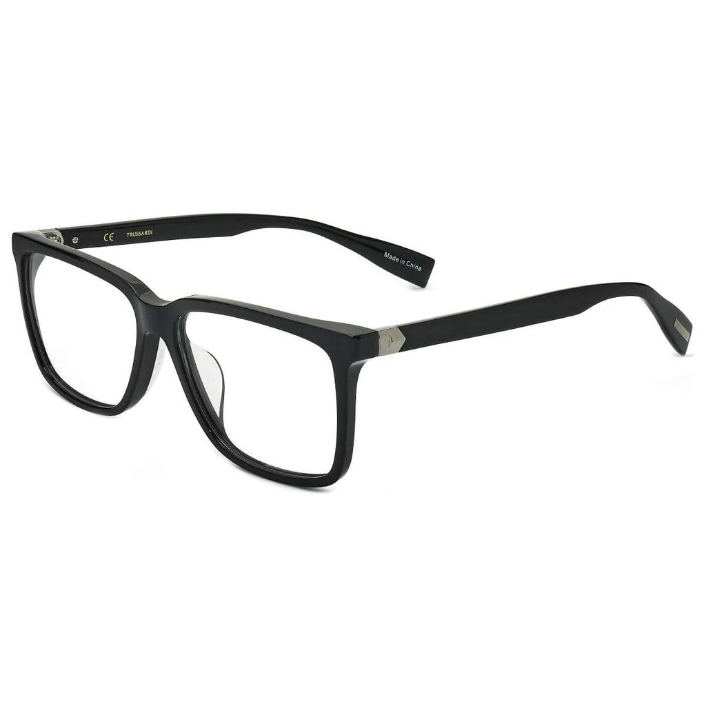 TRUSSARDI Trussardi Unisex Black Square Opticals 1