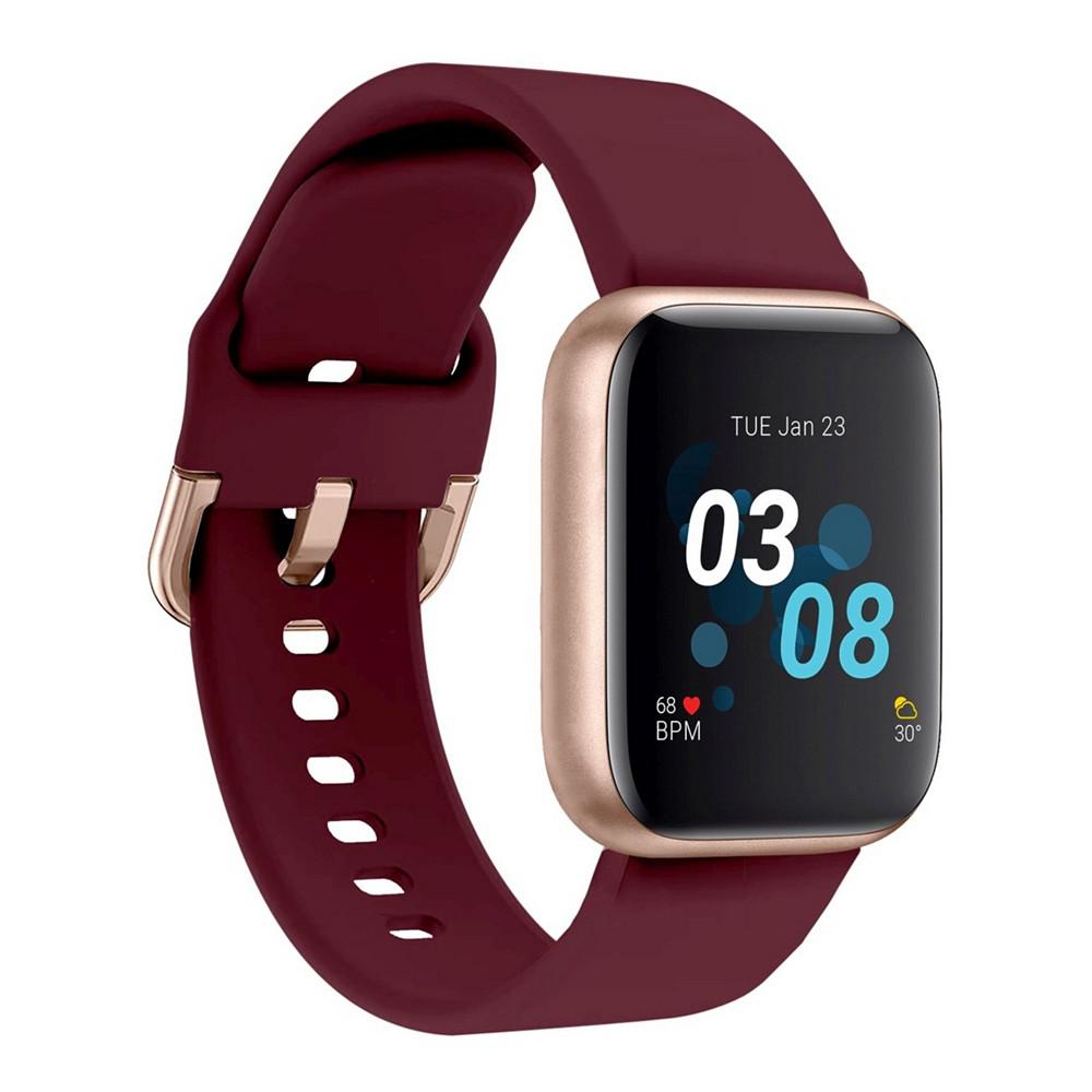 iTouch Air 3 Unisex Heart Rate Merlot Strap Smart Watch