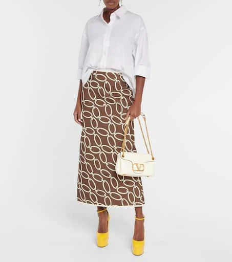 Valentino Tan-Go 155 patent leather platform pumps 2