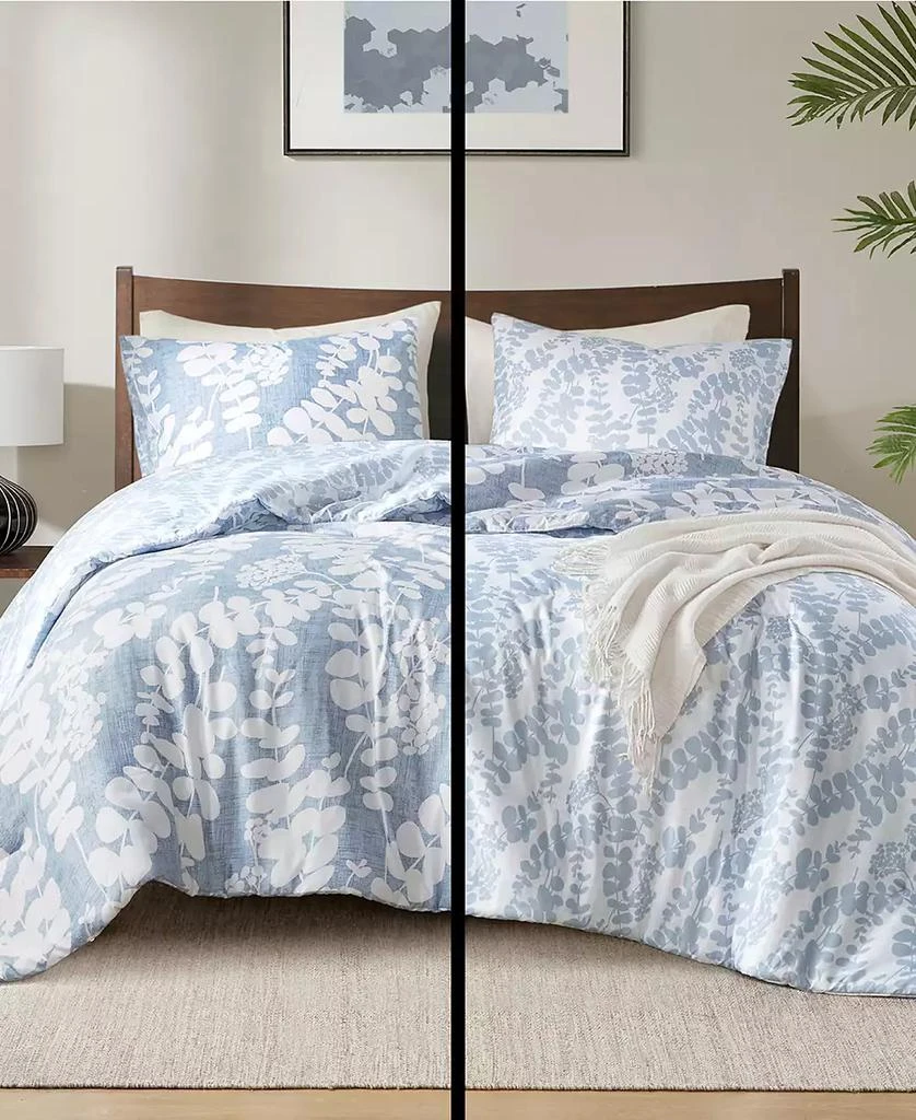 510 Design Aria Floral Print Reversible 2-Pc. Comforter Set 11