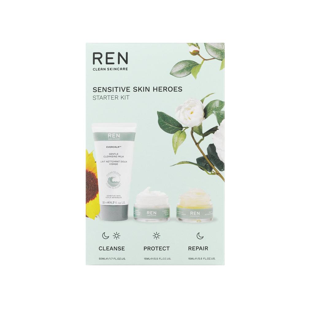 REN Clean Skincare Evercalm™ Sensitive Skin Heroes Starter Kit