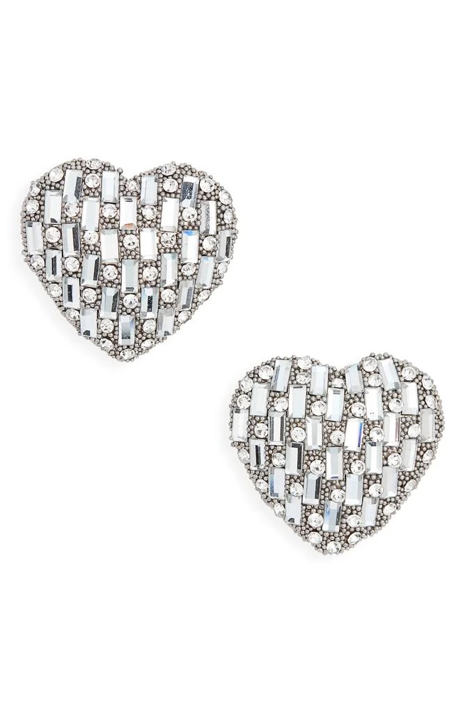 Leith Valentine
s Day Heart Stud Earrings