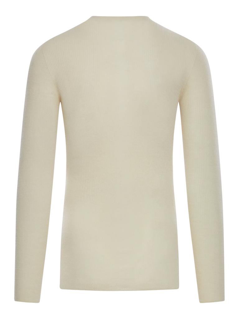 Rick Owens WOOL SWEATER IN SEMI