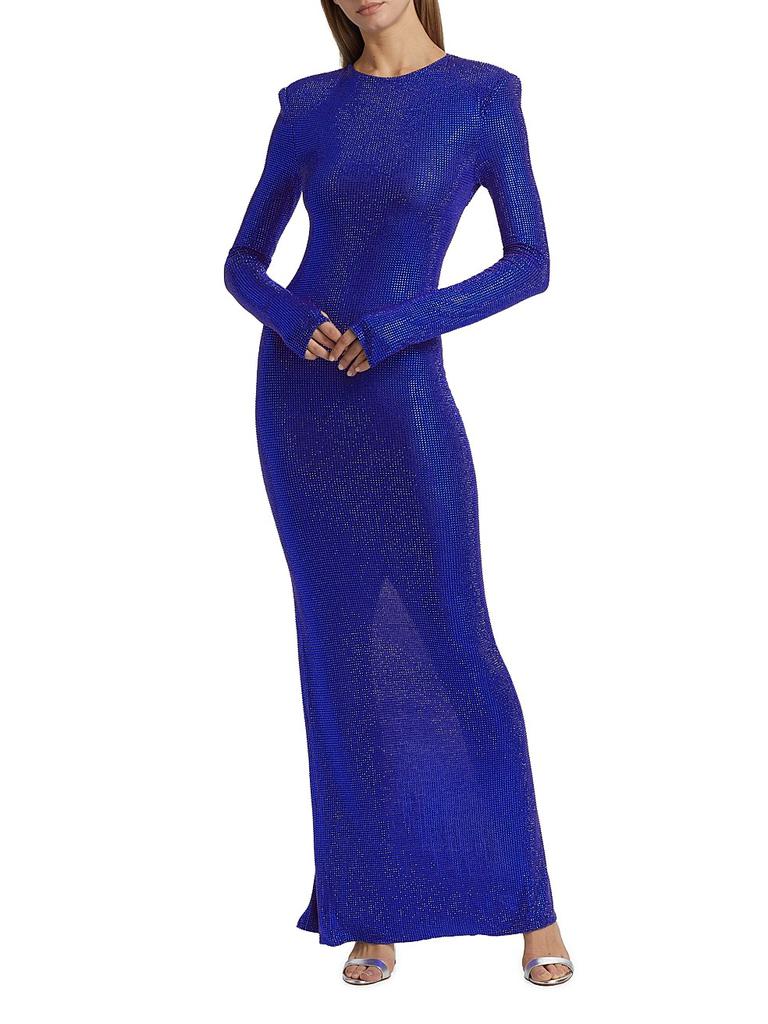 BRONX AND BANCO Margaux Diamante Gown