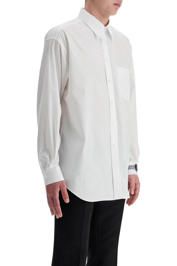 Moschino printed cuff shirt with unique 2