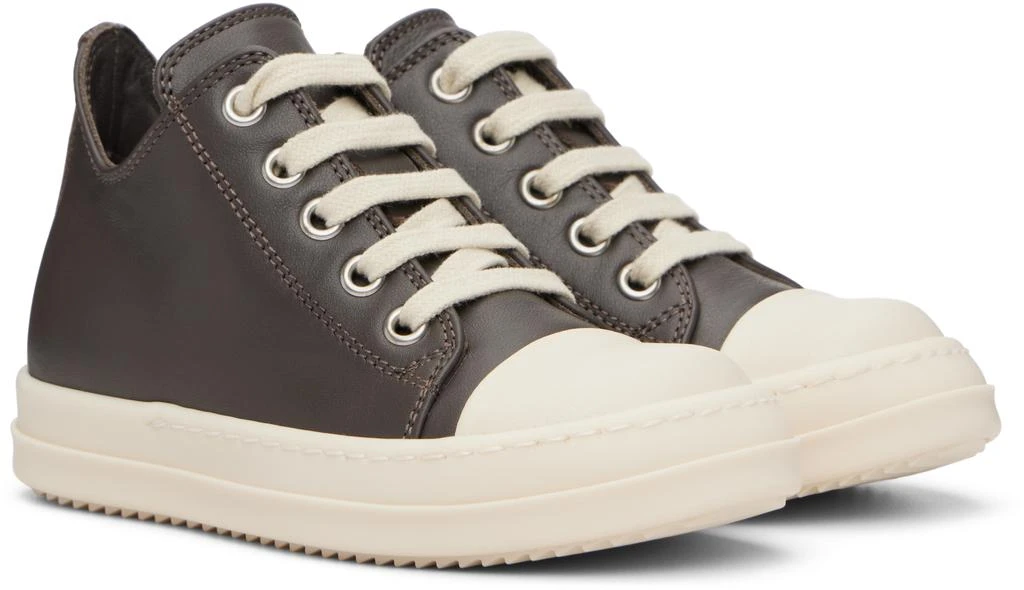 Rick Owens Kids Gray Low Sneaks Sneakers 4