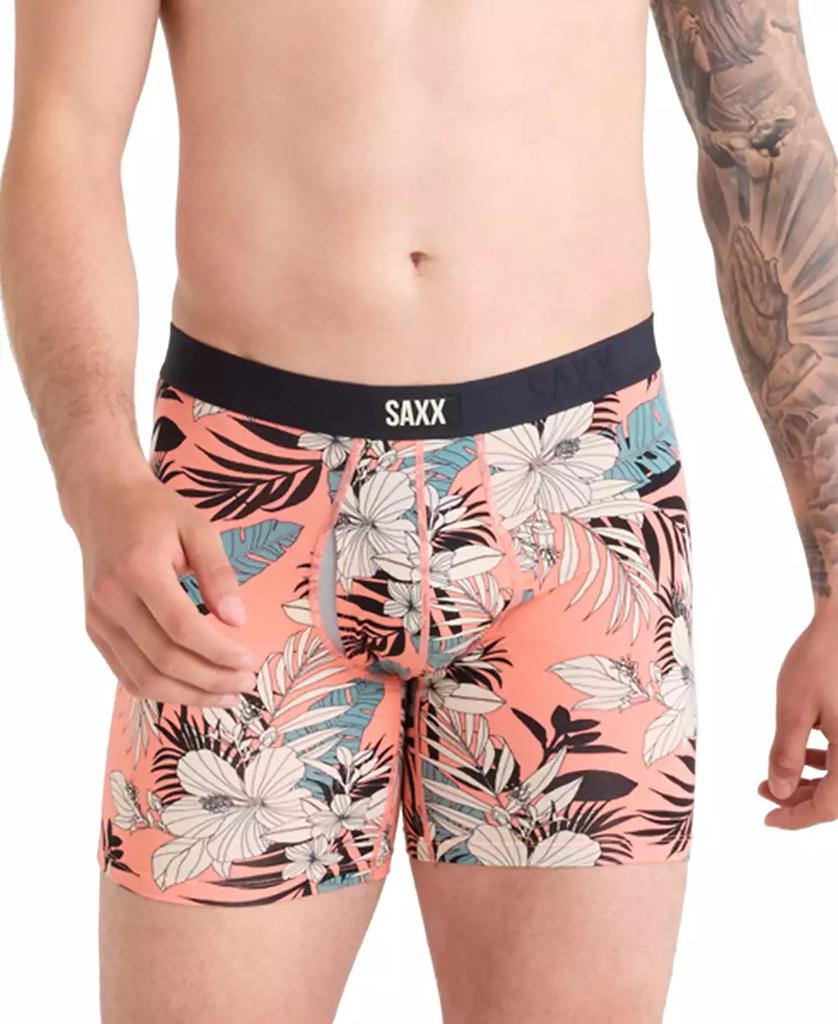 SAXX Men's Vibe Xtra Slim-Fit Printed Boxer Briefs