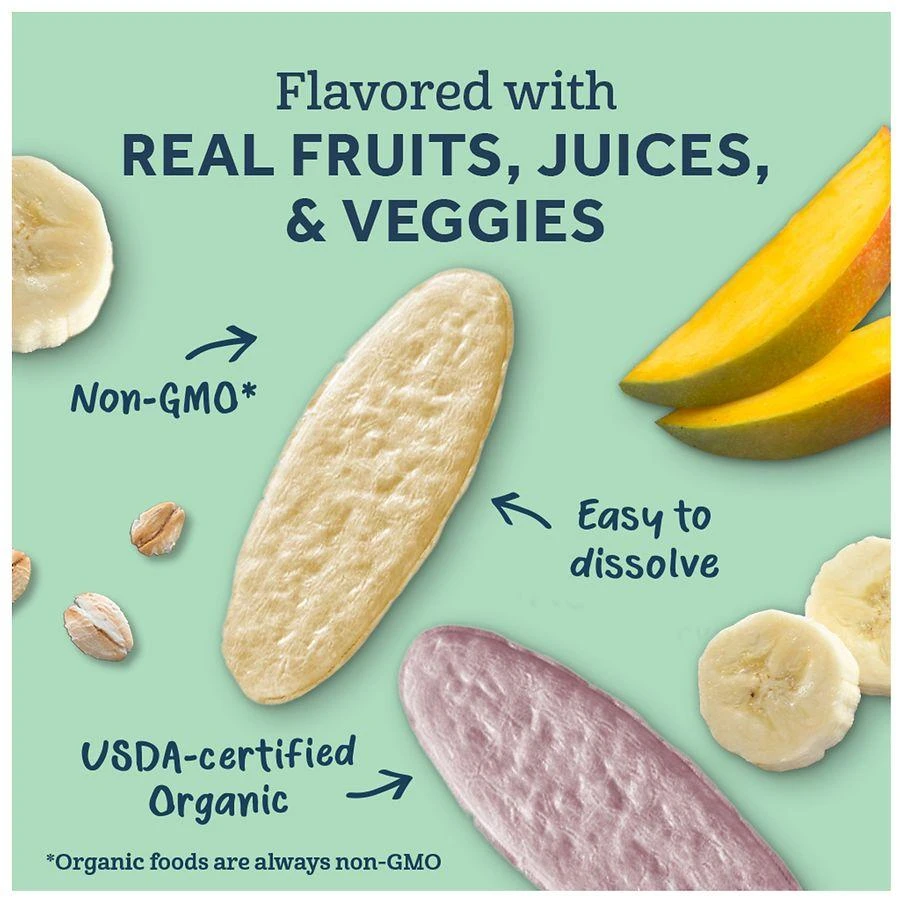 Gerber Teethers Organic Baby Snacks Mango Banana Carrot 5
