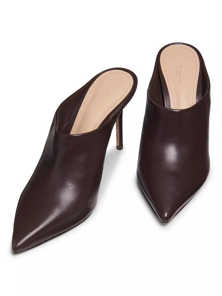 22élevé Leather Stiletto Mules 4