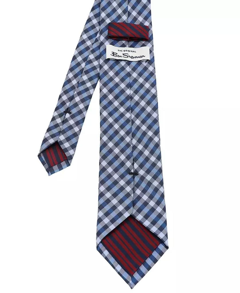 Ben Sherman Men's Plaid Silk Tie 3