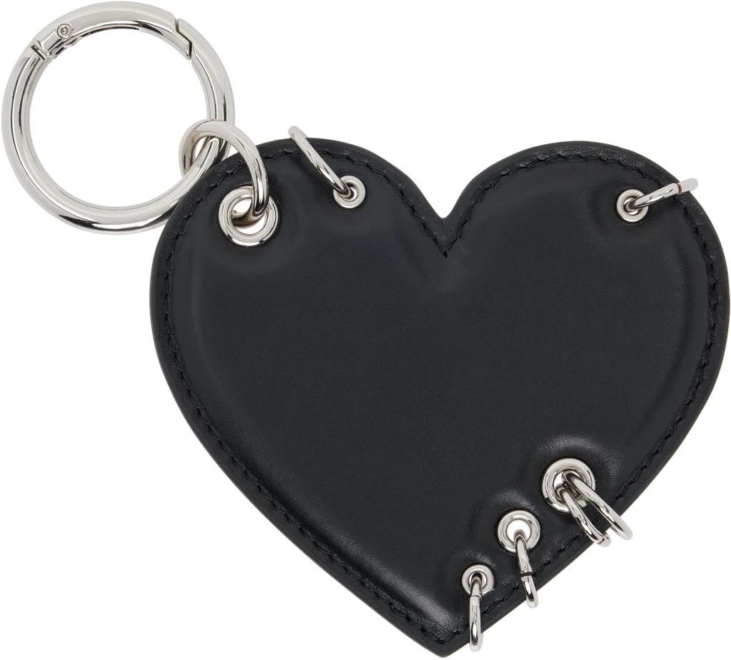 Justine Clenquet Black Heart Keychain