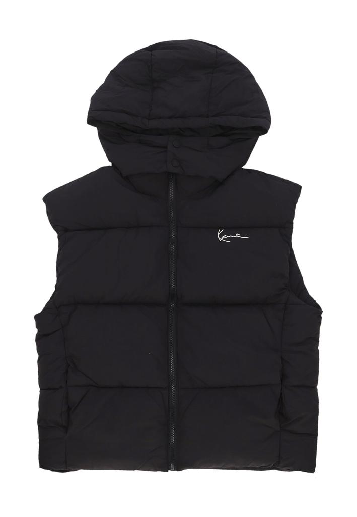 Karl Kani Men's Small Signature Puffer Vest Black