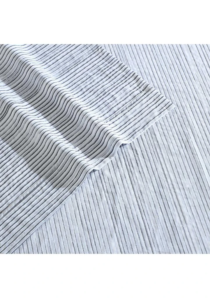 Calvin Klein Wavy Stripe Cotton Sheet Set 3
