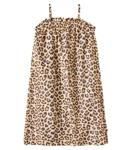 MOLO Connie leopard-printed cotton maxi dress 1