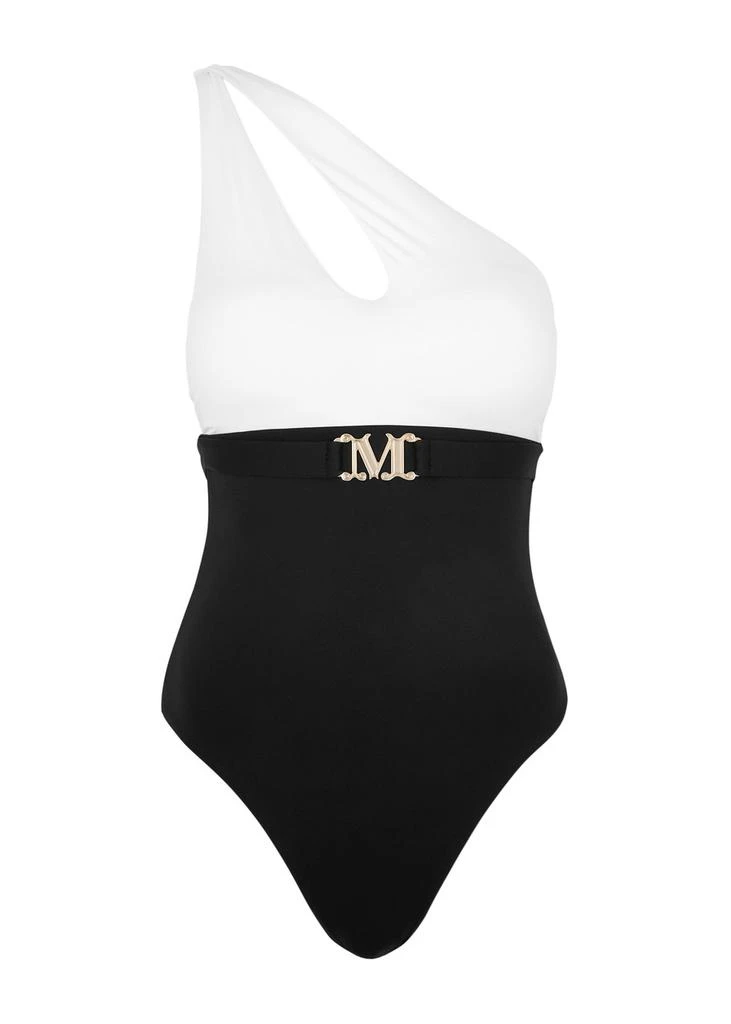 MAX MARA BEACHWEAR Carlotta one-shoulder swimsuit  1