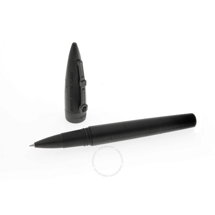 Montegrappa Aviator Flying Ace Edition Black Rollerball Pen ISAORRUC