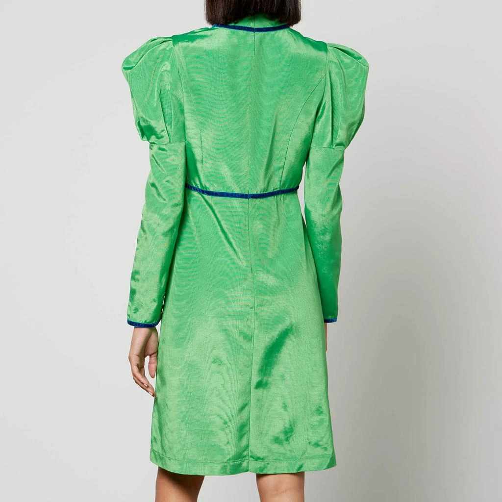 BATSHEVA Batsheva Tate Cotton-Blend Moiré Mini Dress 2