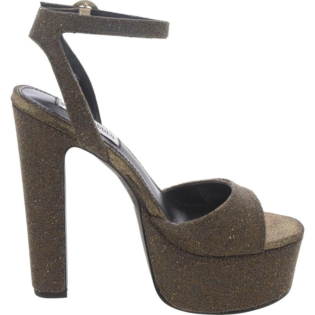 Steve Madden Skyla Womens Buckle Textured Platform Sandals 2